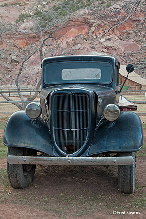 Bryce Canyon Auto Graveyard Truck Engine